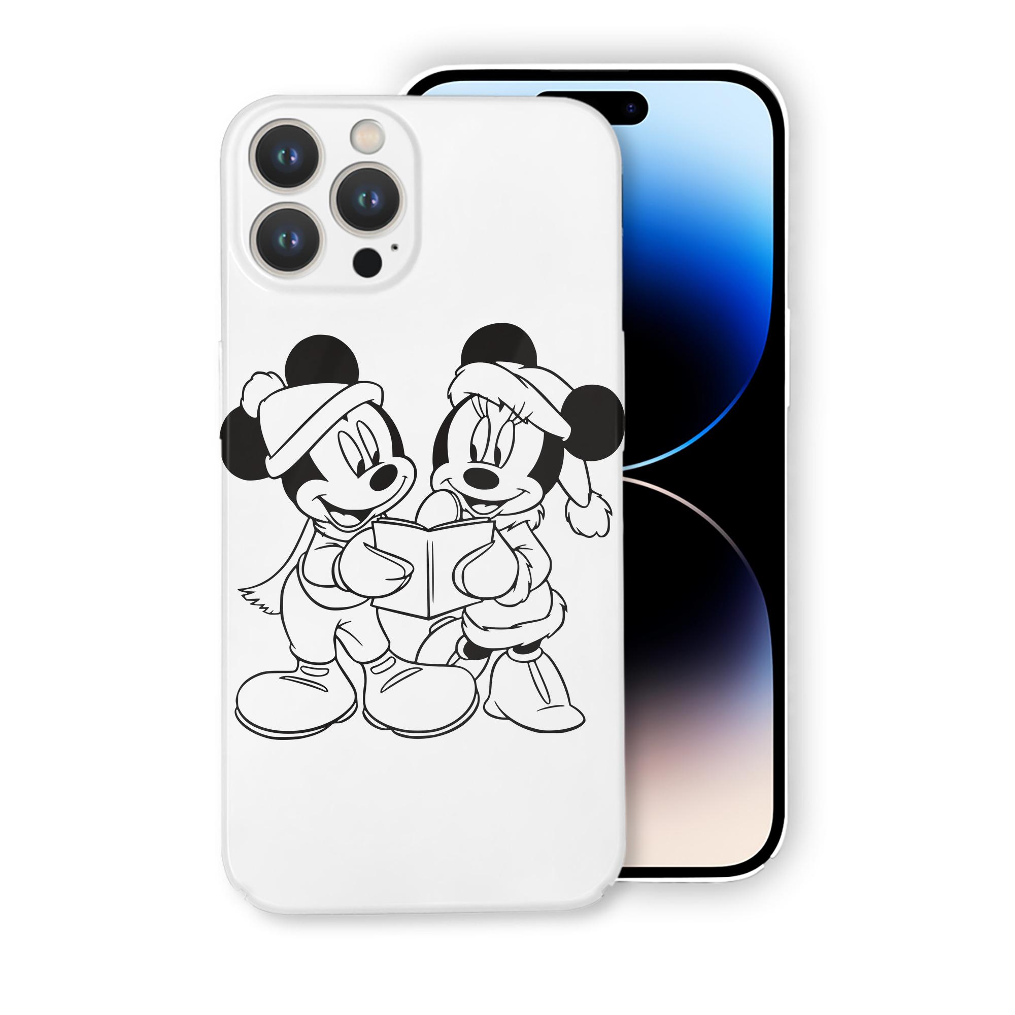 （画像用） ミッキーマウス Mickey Mouse 【iPhone 14シリーズ対応】ハードケース